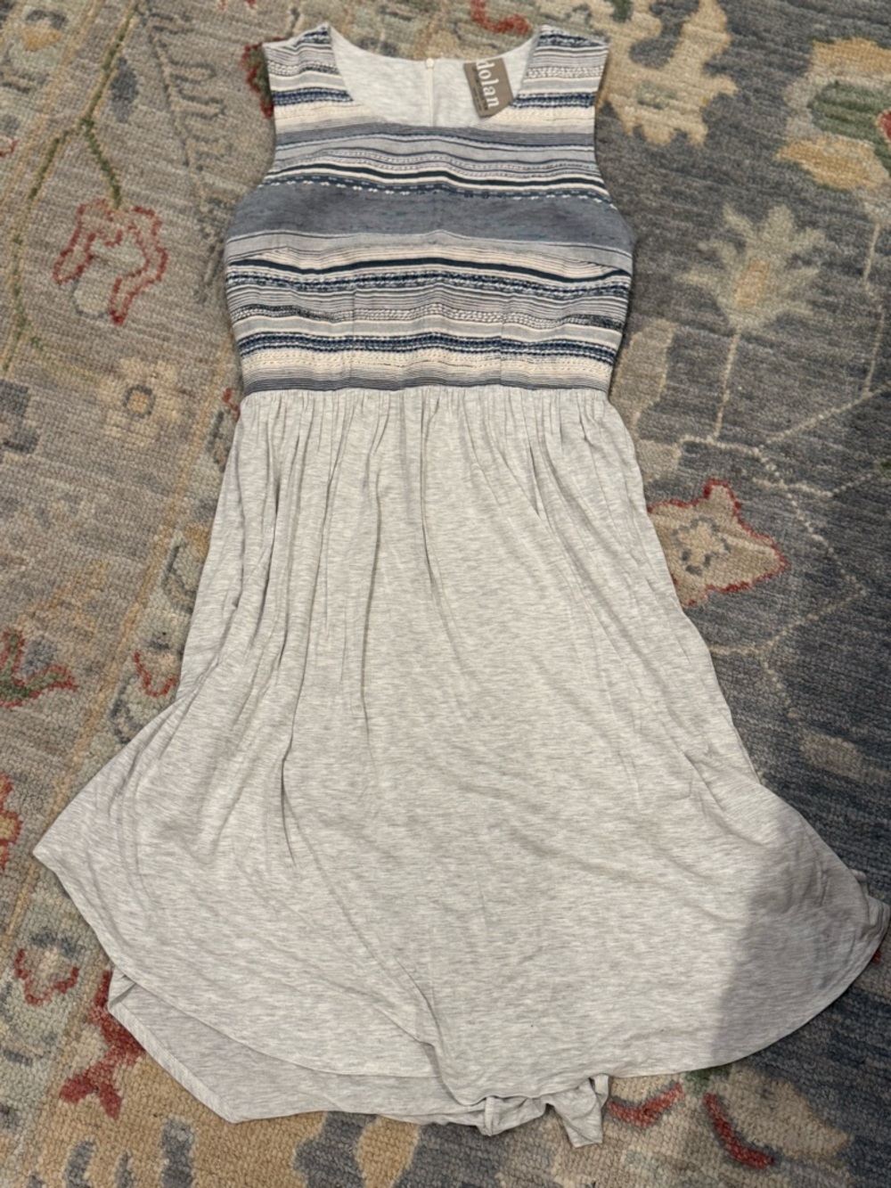 Anthropologie Dolan Left Coast Sabado Embroidered Dress